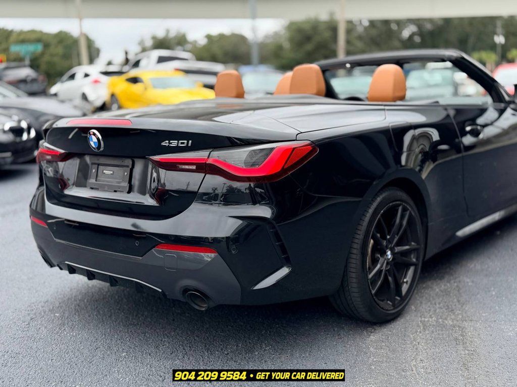 Used 2022 BMW 430i Convertible w/ M Sport Package RWD image 11