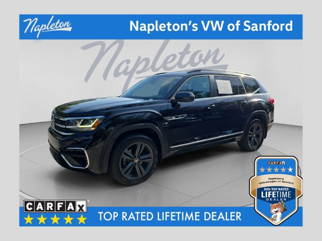 Used 2021 Volkswagen Atlas SE w/ Towing Package AWD/4WD image 1