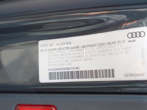 Used 2019 Audi A4 2.0T Premium w/ Convenience Package AWD/4WD image 46