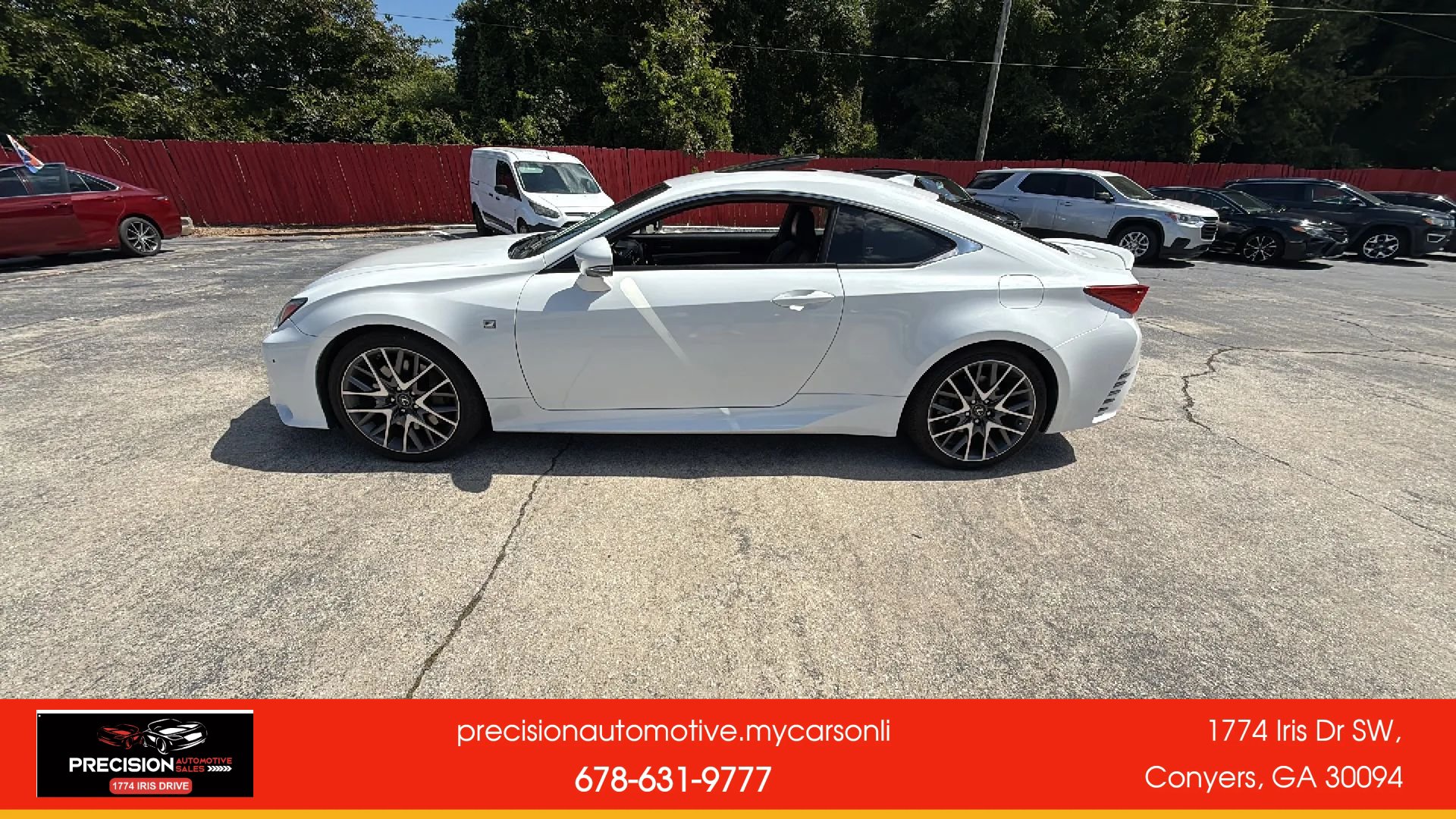 Used 2015 Lexus RC 350 w/ F Sport w/Summer Tires RWD image 3
