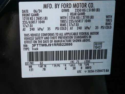 Used 2024 Ford Maverick XLT w/ Equipment Group 300A Standard image 30