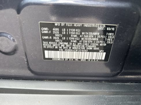 Used 2015 Subaru Outback 2.5i Limited AWD/4WD image 34
