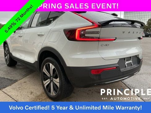 Certified 2023 Volvo C40 P8 Recharge Plus AWD/4WD image 13