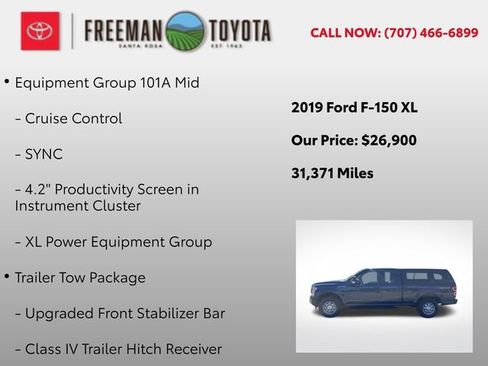Used 2019 Ford F150 XL w/ Equipment Group 101A Mid AWD/4WD image 5
