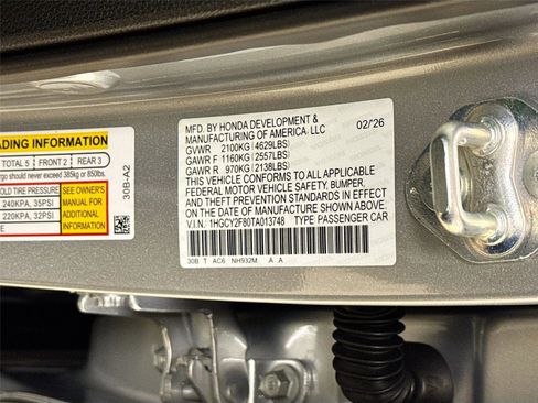 New 2026 Honda Accord Touring image 31