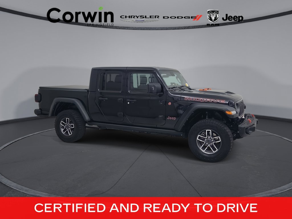 Certified 2024 Jeep Gladiator Mojave w/ Technology Group AWD/4WD 360° Tour