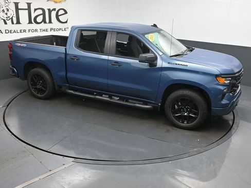 Used 2024 Chevrolet Silverado 1500 Custom w/ Turbomax Blackout Package AWD/4WD image 64