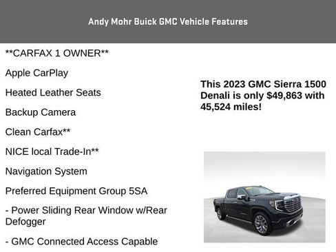 Used 2023 GMC Sierra 1500 Denali w/ Denali Reserve Package image 4