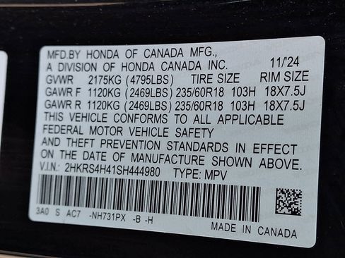 Certified 2025 Honda CR-V EX image 28