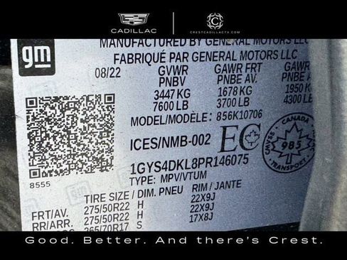 Certified 2023 Cadillac Escalade Premium Luxury Platinum image 39