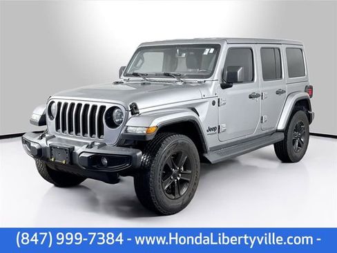 Used 2020 Jeep Wrangler Unlimited Sahara image 1