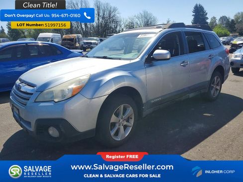 Used 2013 Subaru Outback 2.5i Limited w/ Moonroof Pkg AWD/4WD image 1