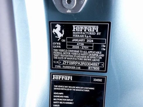 Certified 2024 Ferrari Roma Spider image 65