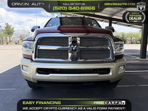 Used 2014 RAM 3500 Laramie Longhorn w/ Cold Weather Group AWD/4WD image 2