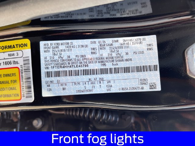 New 2026 Ford Ranger XLT w/ Black Appearance Package AWD/4WD image 27
