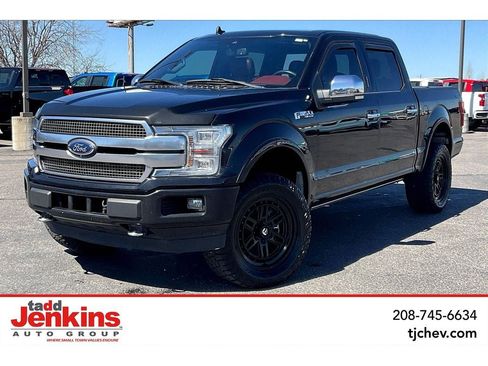 Used 2020 Ford F150 Platinum w/ Technology Package AWD/4WD image 1