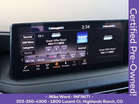Certified 2025 INFINITI QX60 Luxe w/ Vision Package AWD/4WD image 10