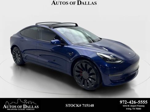 Used 2023 Tesla Model 3 Performance AWD/4WD image 1