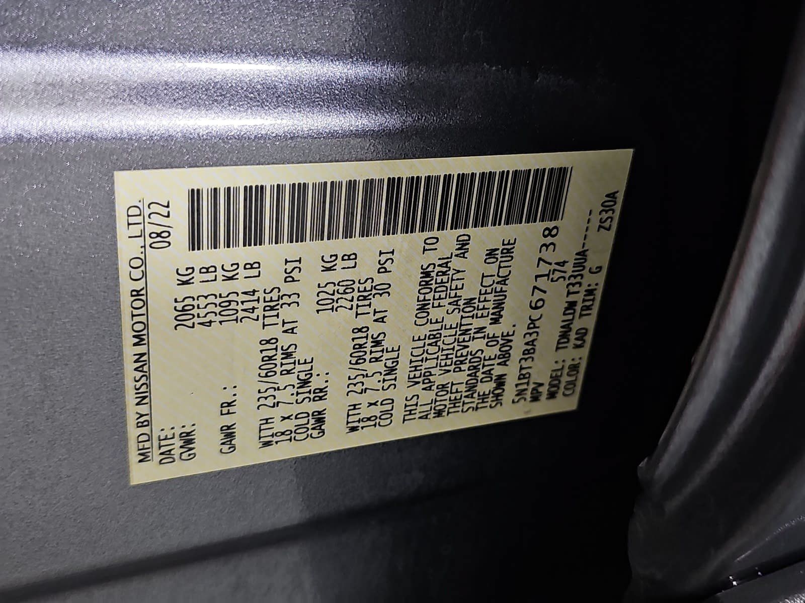 Used 2023 Nissan Rogue SV FWD image 30