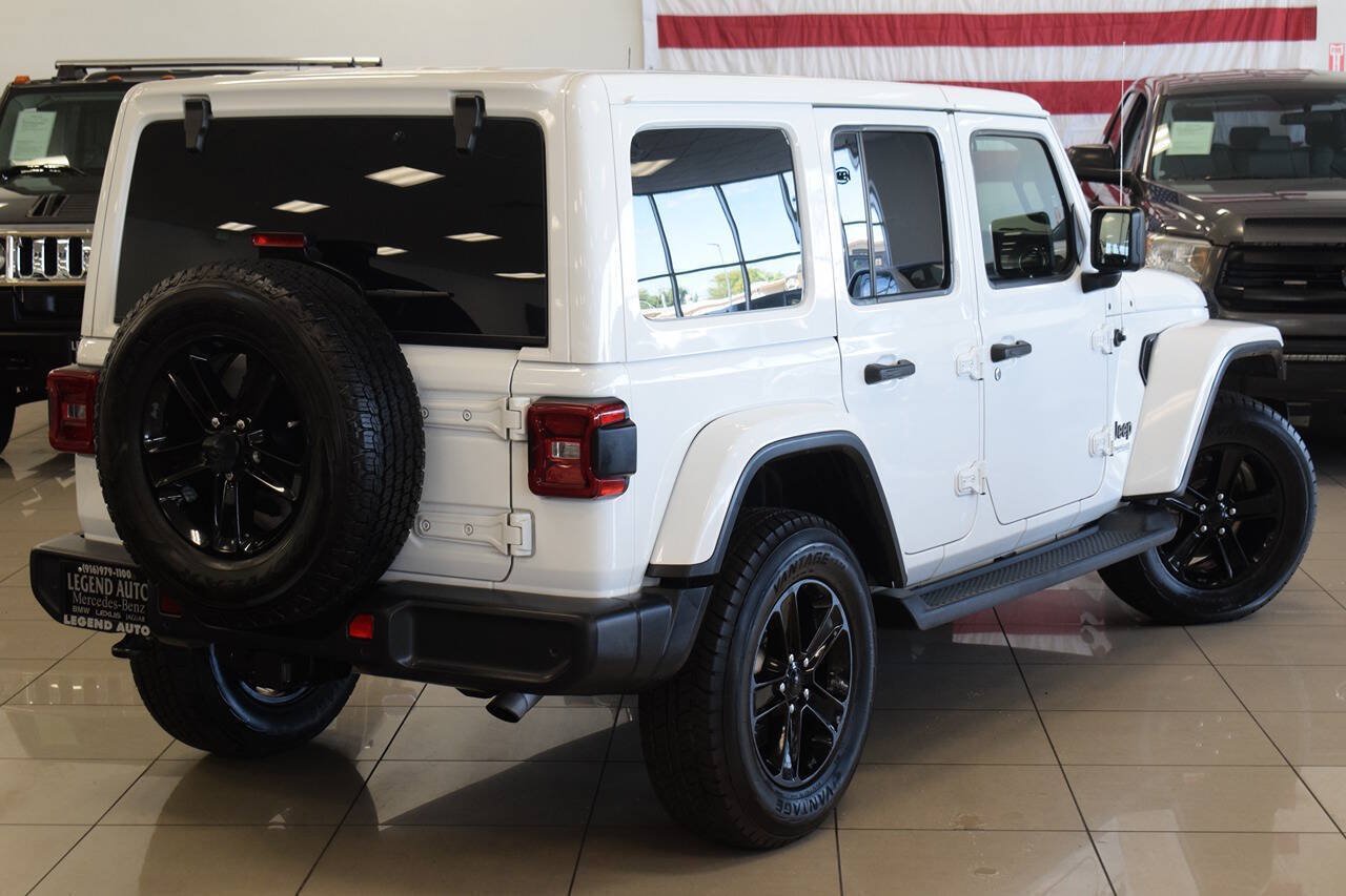 Used 2020 Jeep Wrangler Unlimited Sahara AWD/4WD image 16