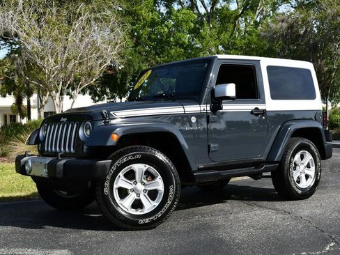 Used 2017 Jeep Wrangler Sahara w/ Quick Order Package 24E Chief AWD/4WD image 2