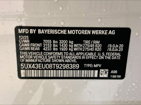 New 2026 BMW X5 xDrive50e w/ M Sport Package image 21