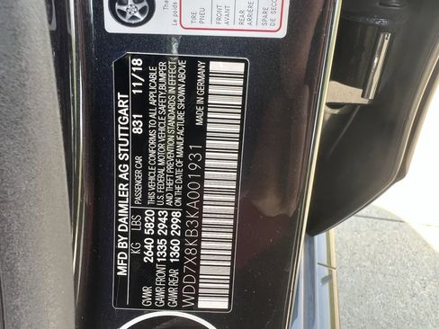 Certified 2019 Mercedes-Benz AMG GT 63 S image 37