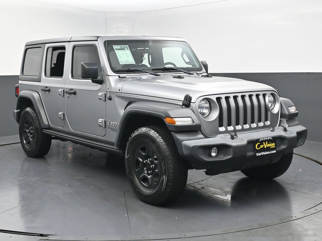 Used 2021 Jeep Wrangler Unlimited Sport AWD/4WD image 3