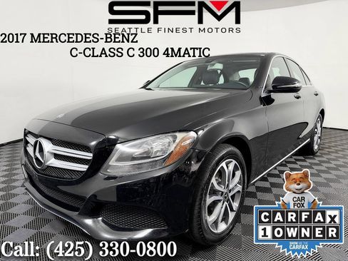 Used 2017 Mercedes-Benz C 300 4MATIC Sedan image 1