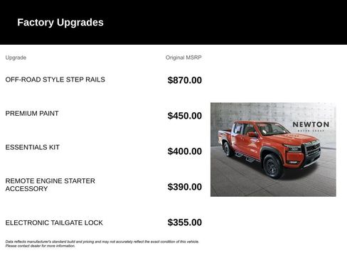 Used 2025 Nissan Frontier PRO-4X AWD/4WD image 6