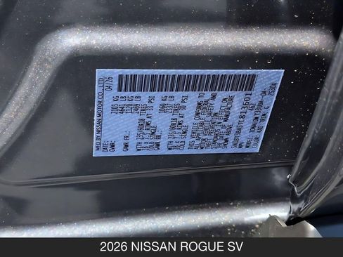 New 2026 Nissan Rogue SV FWD image 27