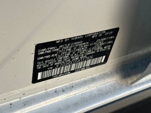 Certified 2025 Subaru Crosstrek 2.0i Premium AWD/4WD image 33