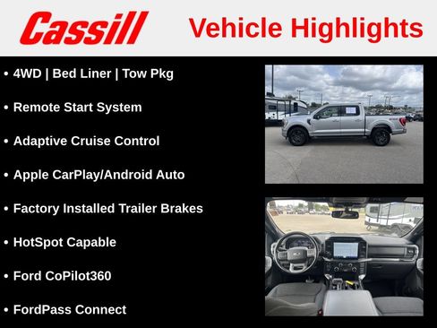 Used 2022 Ford F150 XLT w/ Equipment Group 302A High AWD/4WD image 7