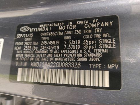 Used 2016 Hyundai Tucson Limited image 33