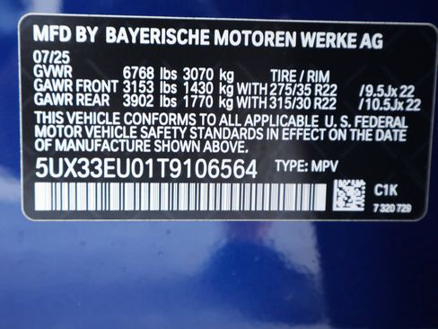 Used 2026 BMW X5 M60i AWD/4WD image 26