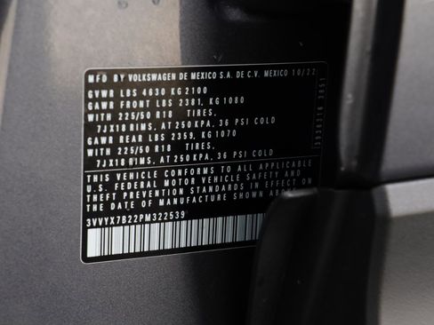 Certified 2023 Volkswagen Taos SE w/ Black Wheel Package image 24