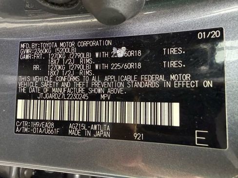 Used 2020 Lexus NX 300 AWD w/ Black Line Edition image 15