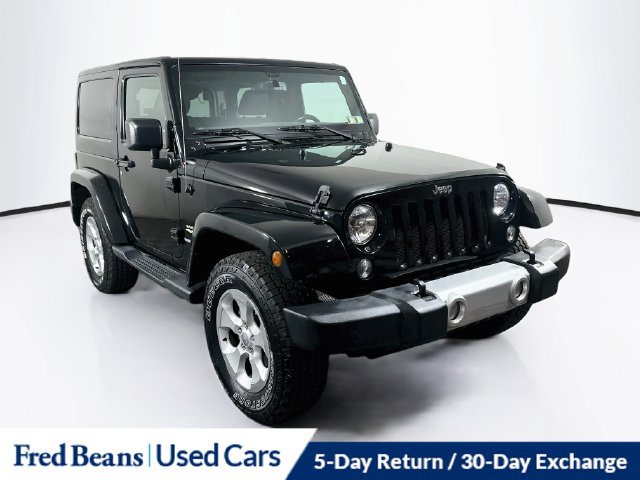 Used 2015 Jeep Wrangler Sahara w/ Connectivity Group AWD/4WD image 1