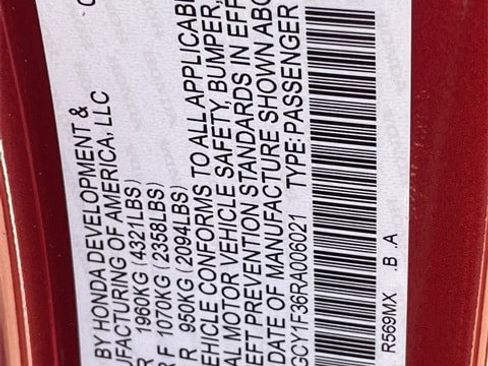 Certified 2024 Honda Accord EX image 29