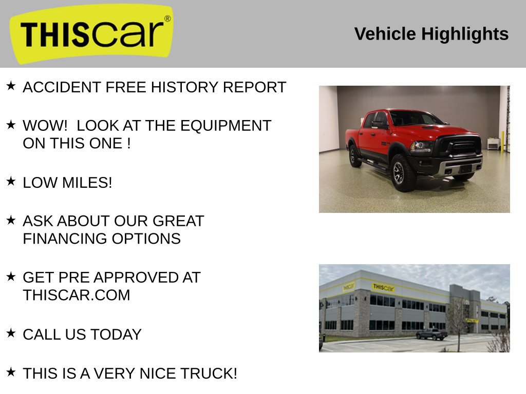 Used 2017 RAM 1500 Rebel w/ Luxury Group AWD/4WD image 12