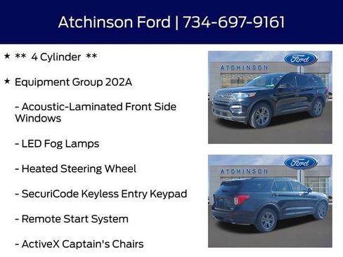 Certified 2022 Ford Explorer XLT w/ Equipment Group 202A AWD/4WD image 13
