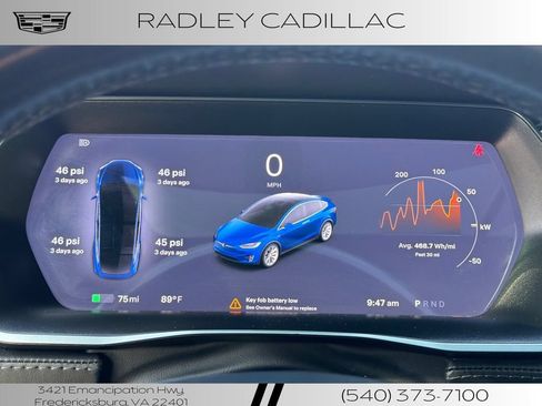 Used 2017 Tesla Model X 75D AWD/4WD image 7