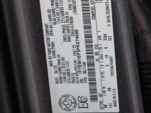 Used 2023 Ford F150 Lariat w/ Equipment Group 502A High AWD/4WD image 35