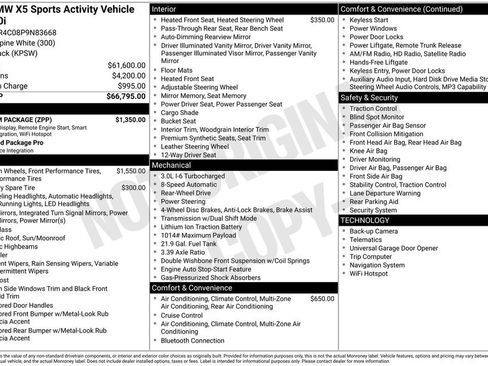 Used 2023 BMW X5 sDrive40i w/ Premium Package RWD image 30