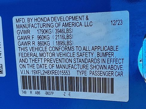 Used 2024 Honda Civic Sport image 28