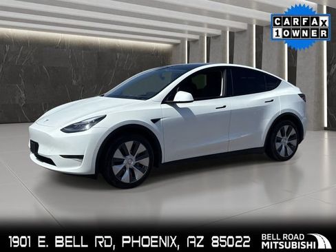 Used 2021 Tesla Model Y Long Range AWD/4WD image 1