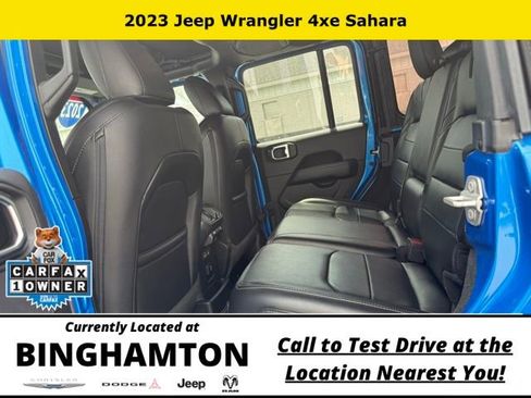 Used 2023 Jeep Wrangler Unlimited Sahara w/ Cold Weather Group AWD/4WD image 19