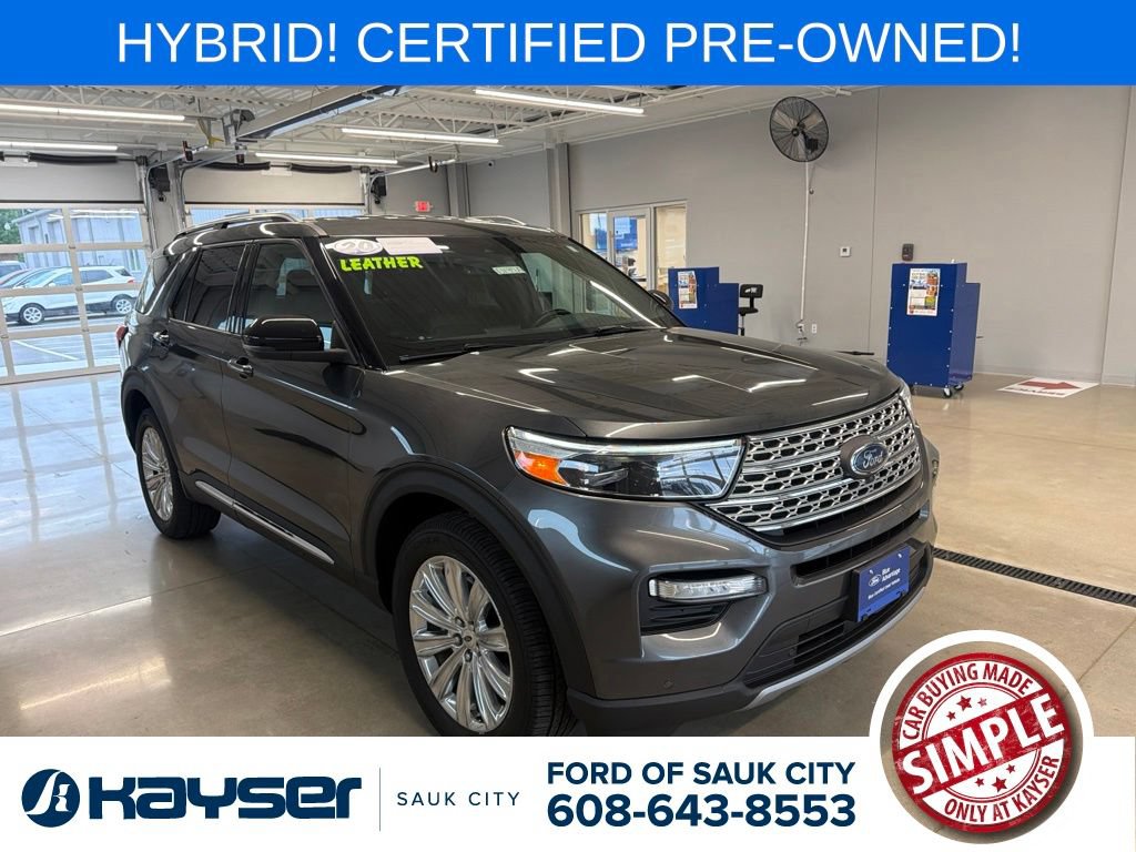 Used 2020 Ford Explorer Limited w/ Hybrid Equipment Group 310A AWD/4WD 360° Tour