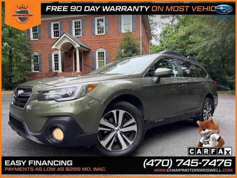 Used 2018 Subaru Outback 2.5i Limited AWD/4WD image 1