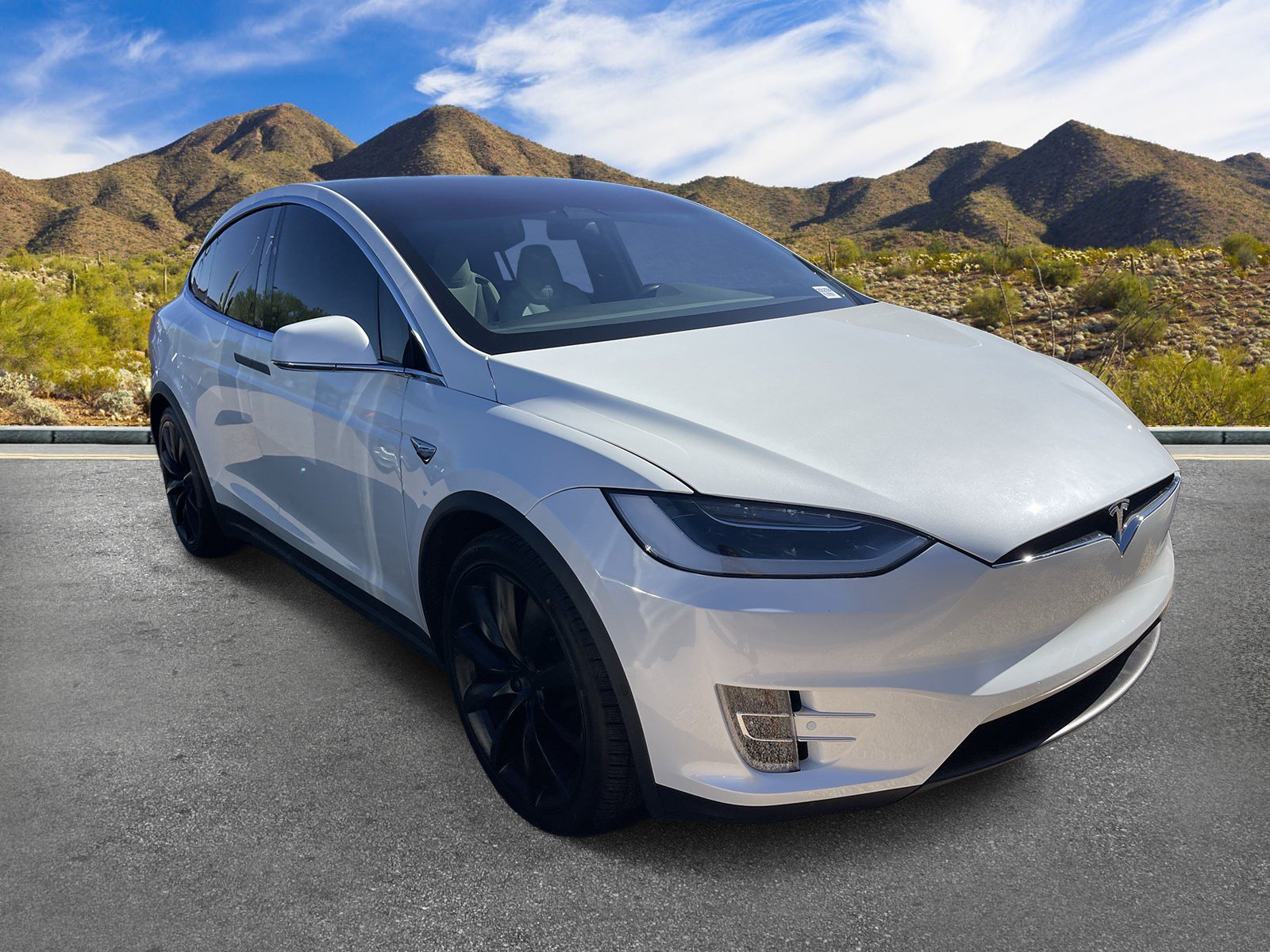 Used 2018 Tesla Model X 75D AWD/4WD image 3